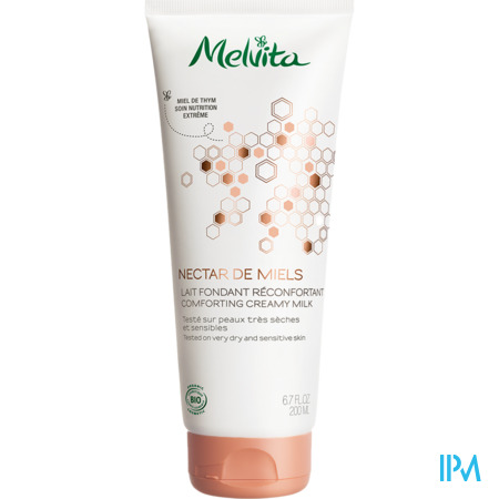 produit MELVITA NECT MIEL LAIT REC 200ML