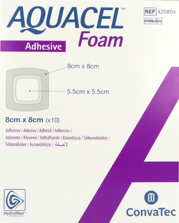 vignette AQUACEL FOAM ADH 8X8CM 10