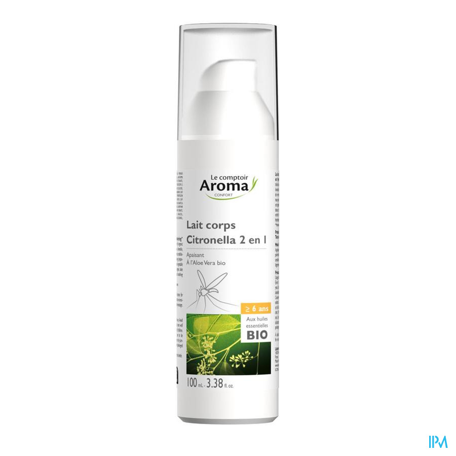 vignette Le Comptoir Aroma Citronella Lait Corps 2en1 Spray 100ml