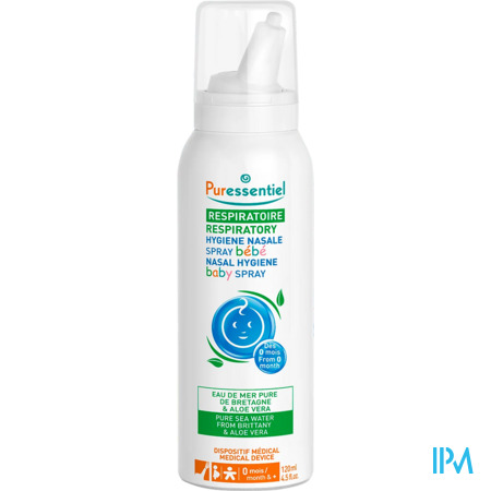 vignette Puressentiel Spray Hygiene Nasale Bebe 120ml