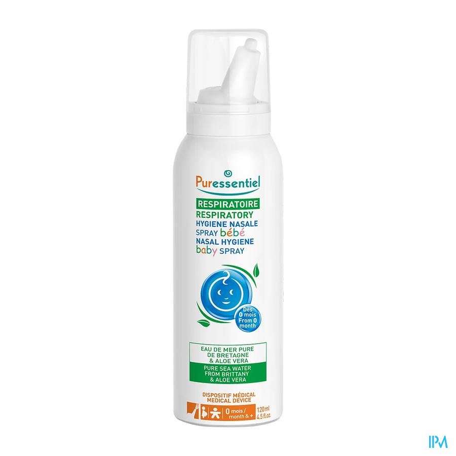 produit PURESSENTIEL SPR HYGIENE NASALE BB 120ML