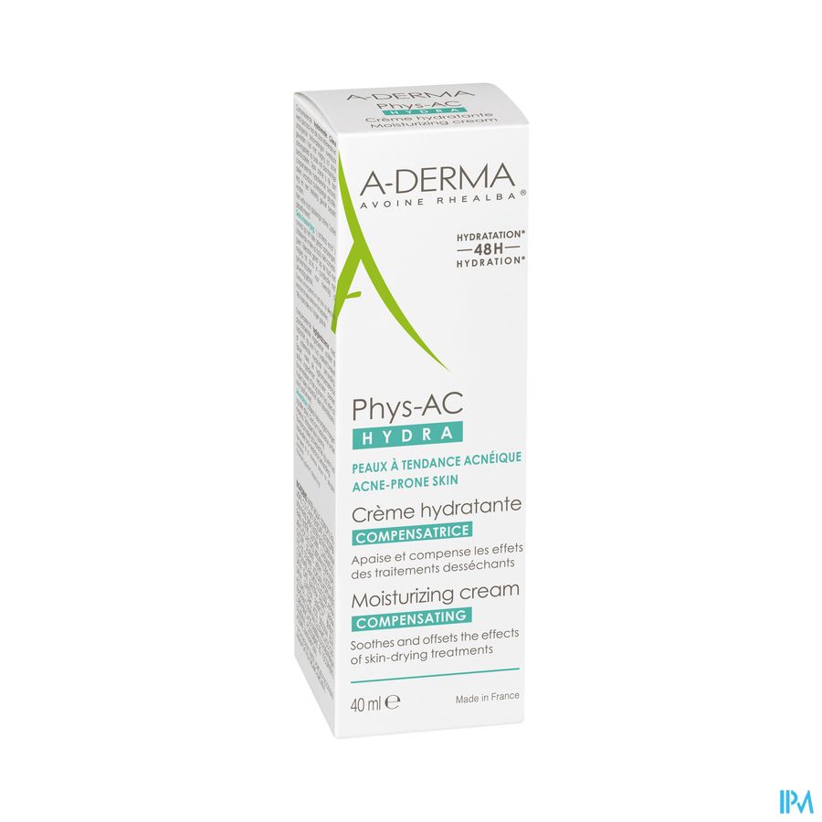 vignette A-DERMA PHYS-AC HYDRA CR COMP 40ML