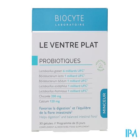 vignette Biocyte Le Ventre Plat Gelule 30