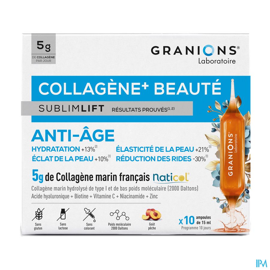 vignette GRANIONS COLLAGENE SUBLIMLIFT PECHE AMP10