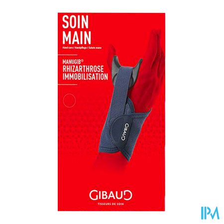 vignette Gibaud Manugib Rhizarthrose Immobilisation Orthese Gauche T2