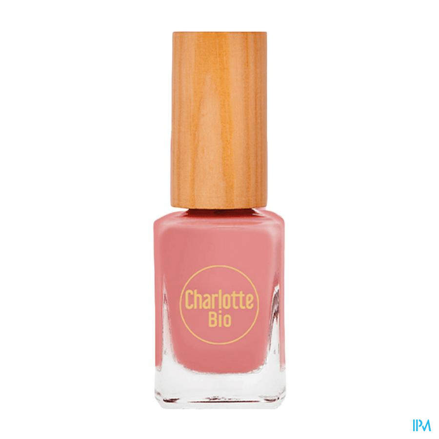 vignette Charlotte Bio Vernis A Ongles Bio Source Rose Vintage 10ml