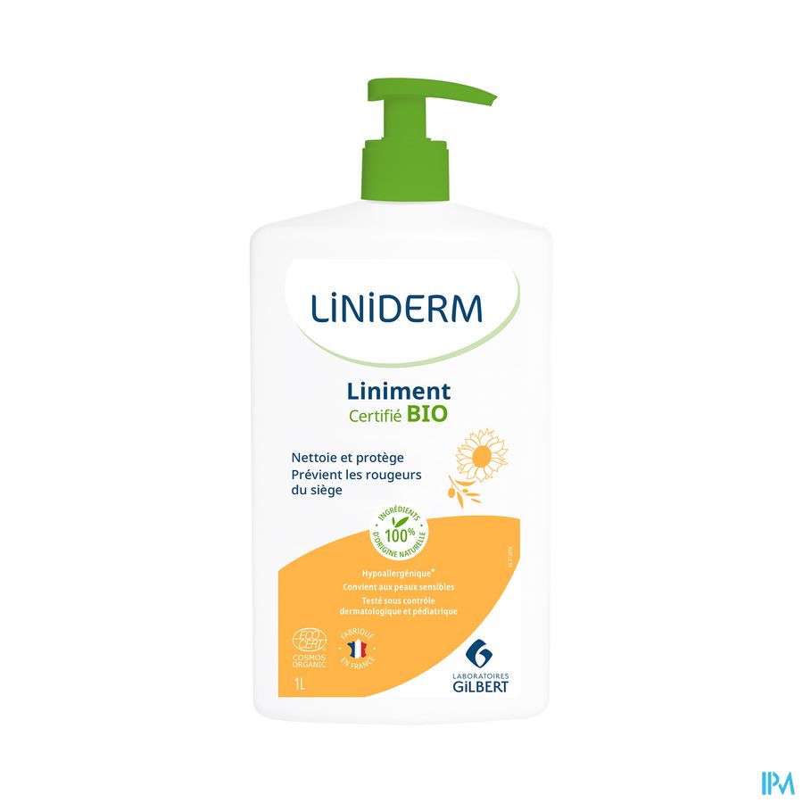 vignette Laboratoires Gilbert Liniderm Liniment Tournesol Bio 1l