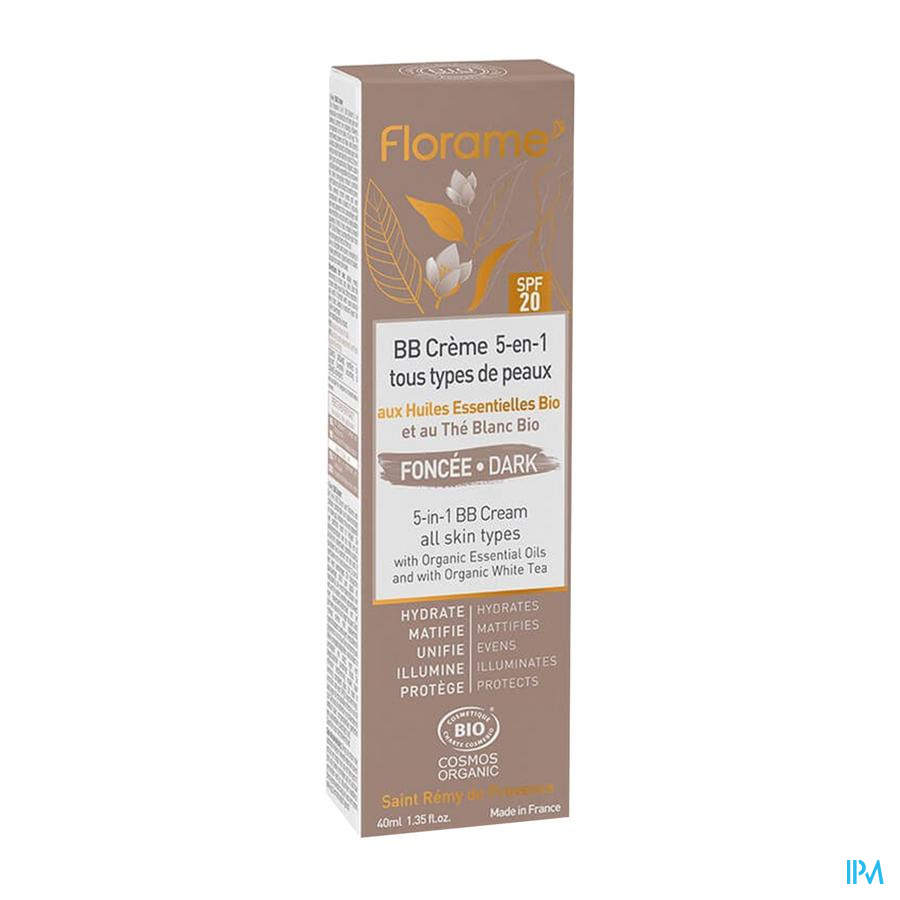 produit FLORAME BB CR 5-EN-1 TEINTE FONCEE 40ML