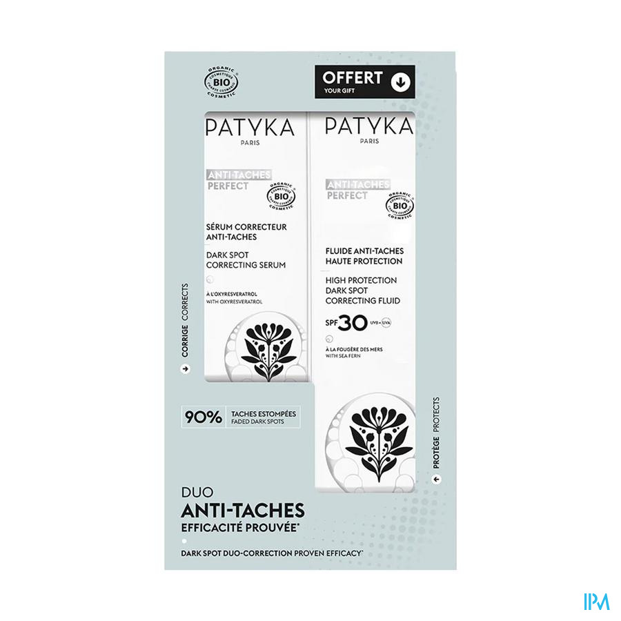 vignette Patyka Serum Correcteur Antitaches + Fluide Antitache Spf30 Offert