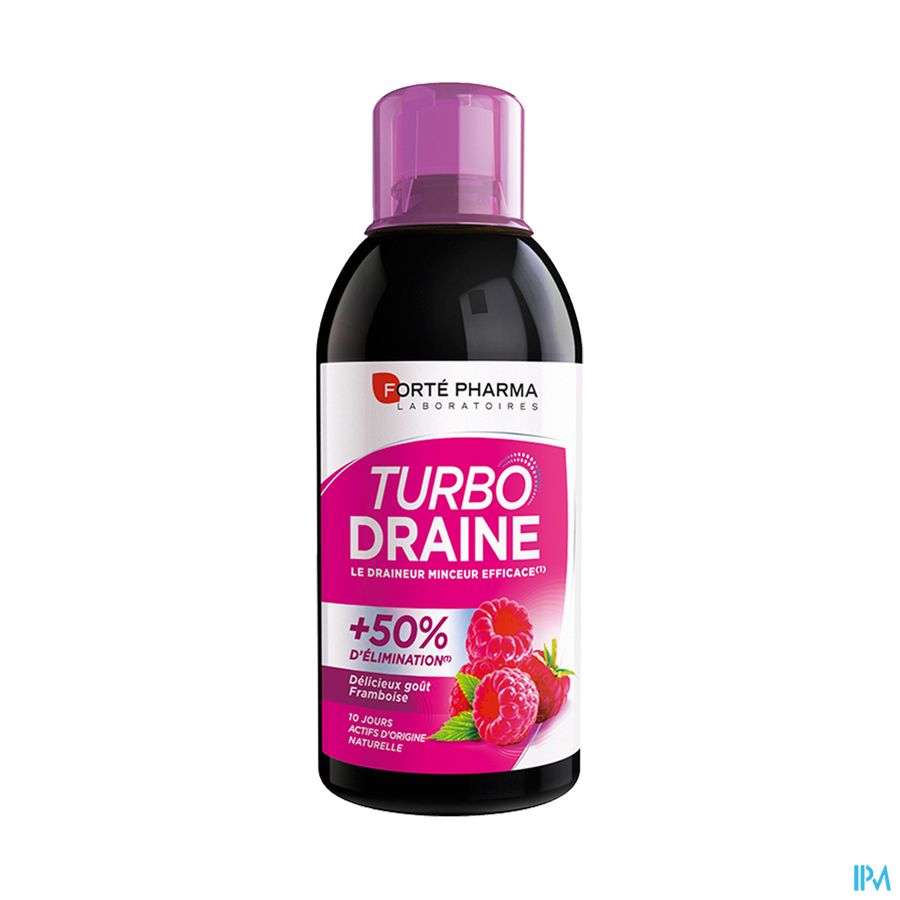 vignette Forte Pharma Turbodraine Minceur Solution Buvable The Peche 500ml