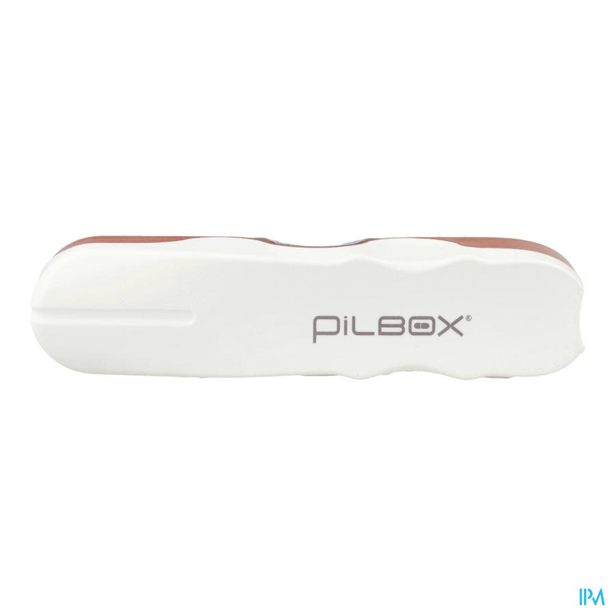 vignette Pilbox Cutter Coupe Comprime Orange