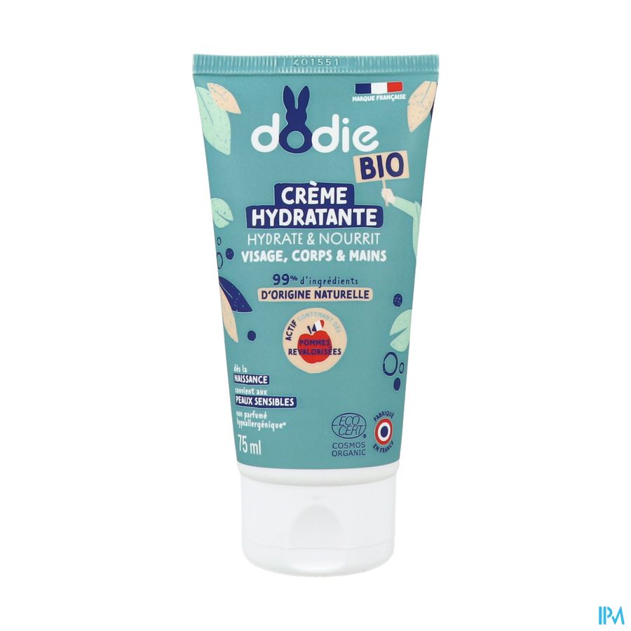 vignette DODIE CREME HYDRATANTE BIO 75ML