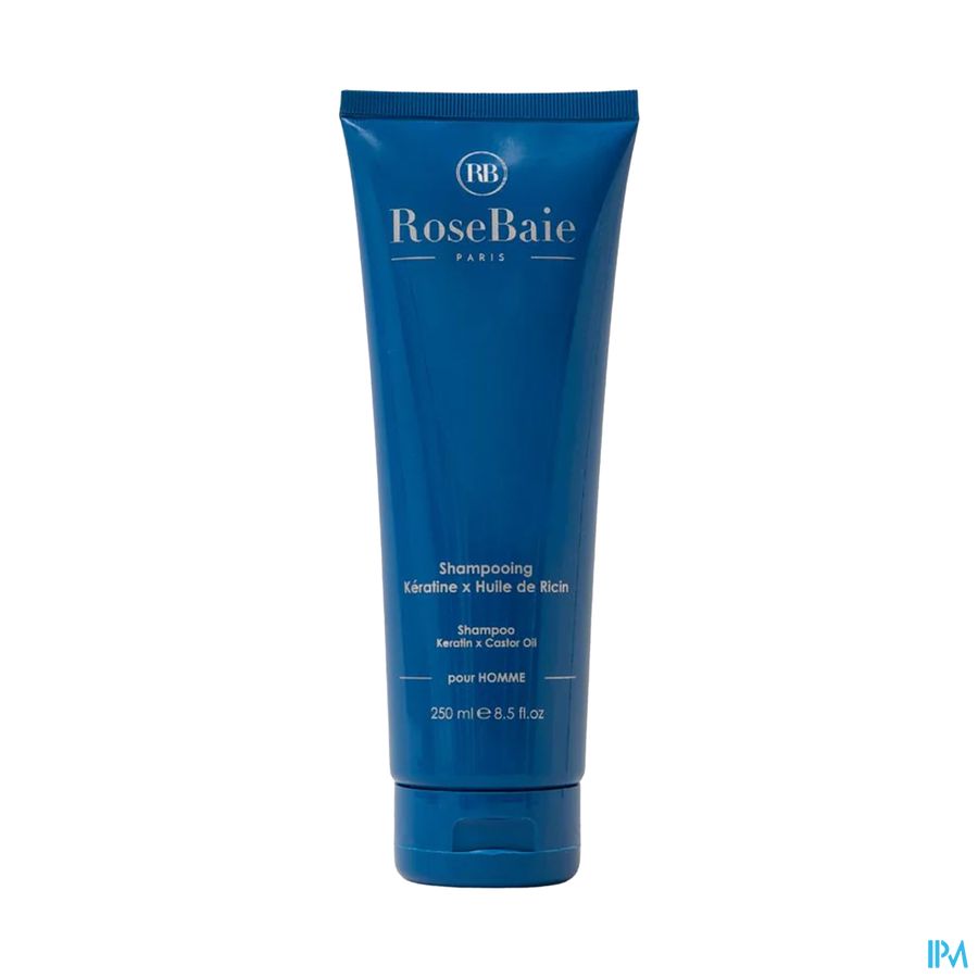 vignette ROSEBAIE SHP KERATINE X HUILE RICIN 250ML
