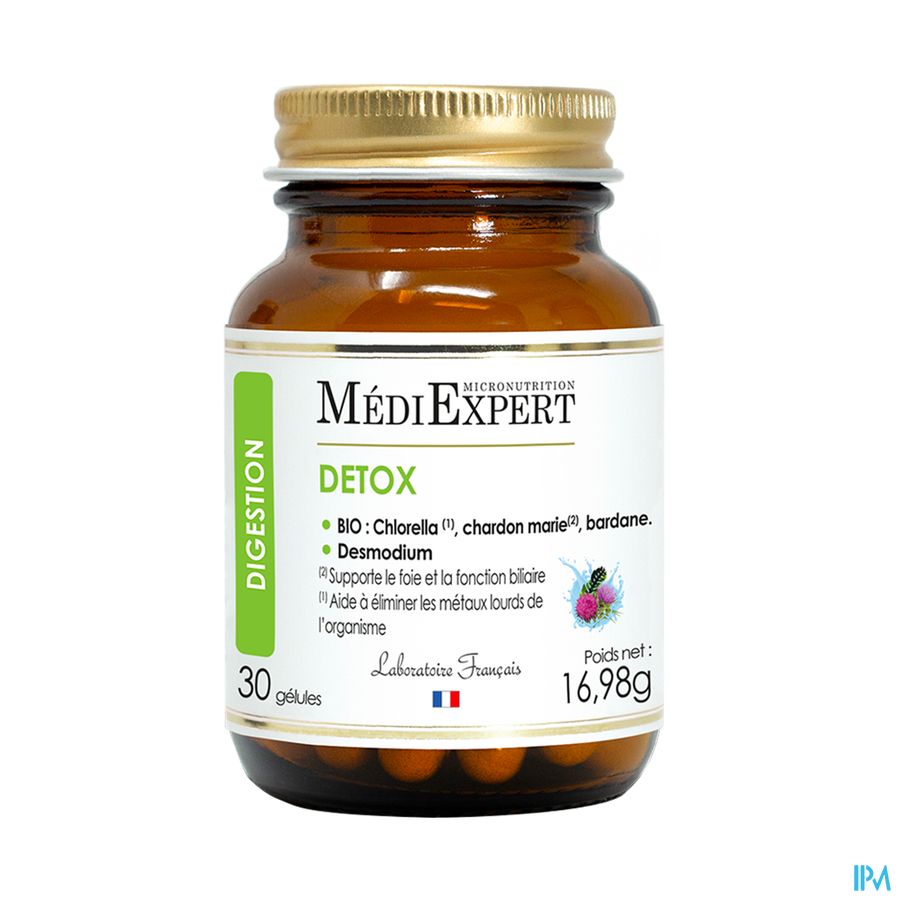vignette DETOX 30 GELULES