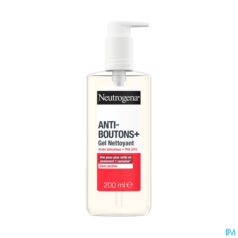 vignette NEUTROGENA GEL NETTOYANT FL-PPE 200ML