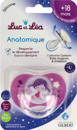 vignette Luc Et Lea Sucette Symetrique Anatomique Nuit Fee +18m