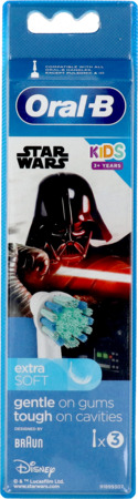 vignette Oral B Kids Brossette Star Wars Blister X3