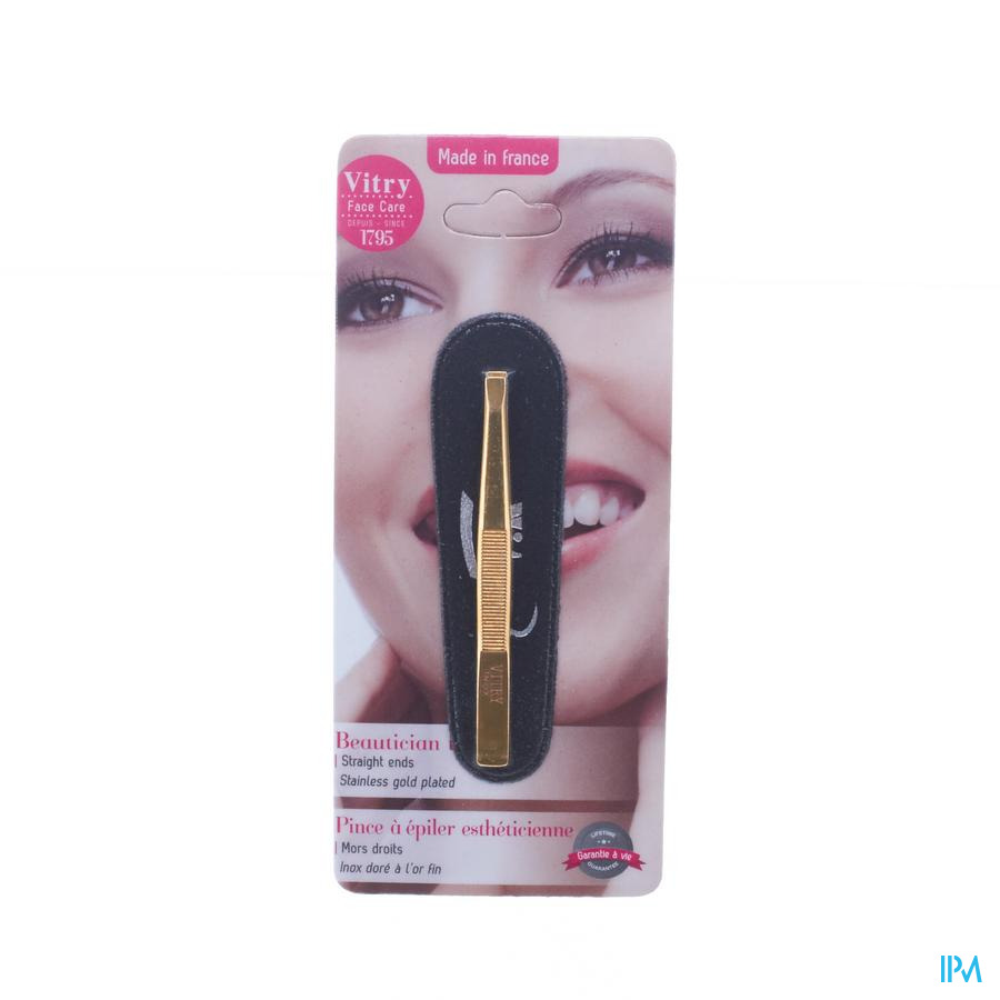 vignette Vitry Prestige Pince A Epiler Mors Droit Inox