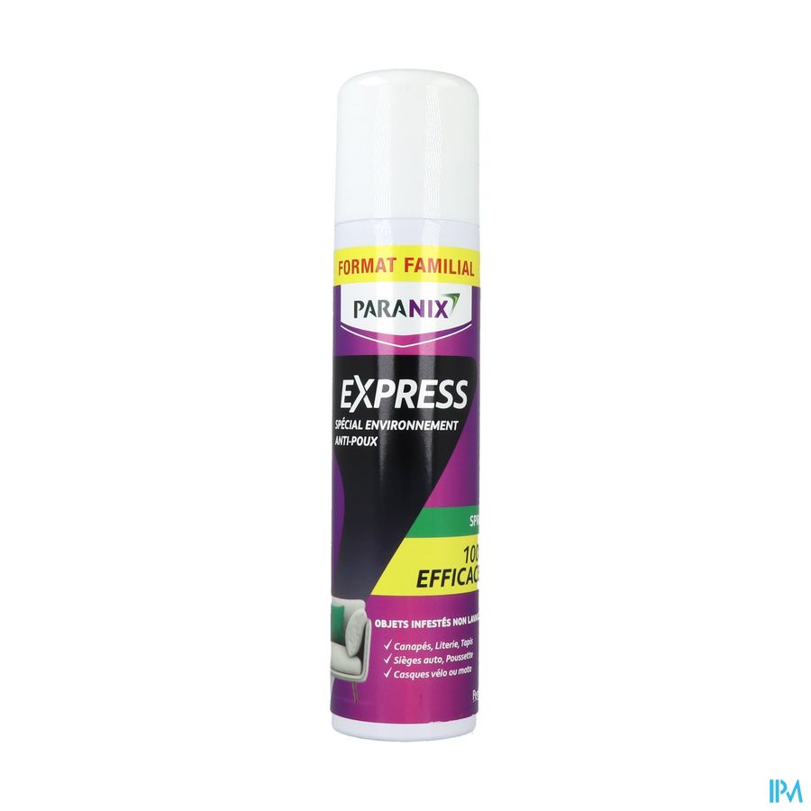 vignette Paranix Extra Fort Special Environnement Spray 225ml