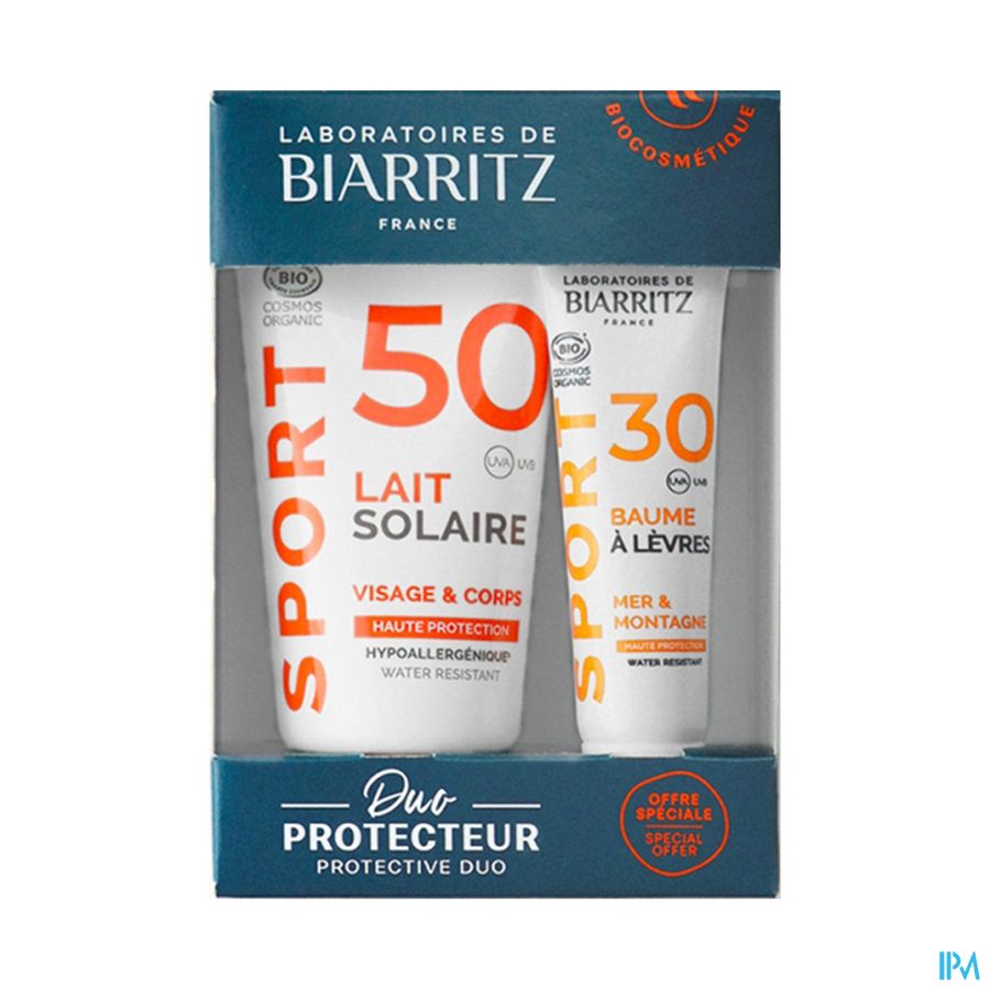 produit LDBIARRITZ SPORT LAIT SOL SPF50+BAUM LEV