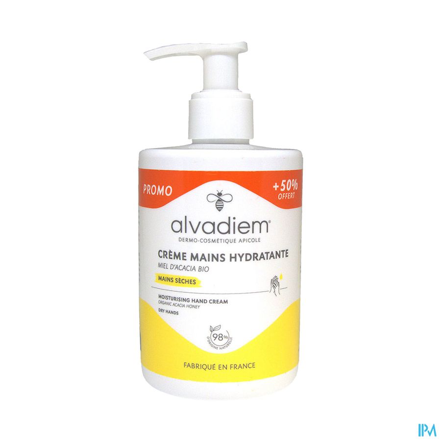 vignette ALVADIEM CR HYDRATANTE MAINS 250ML