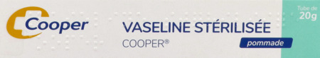 vignette VASELINE STERILISEE COOPER TUB 20G