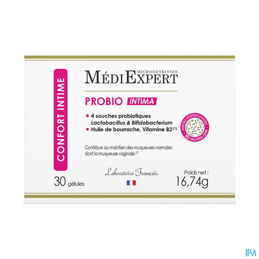 vignette MEDIEXPERT PROBIO INTIMA 30 GEL