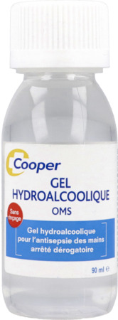 produit COOPER GEL HYDROALCOOLIQUE OMS 90ML F4 V2