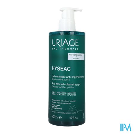 vignette Uriage Hyseac Gel Nettoyant 500ml