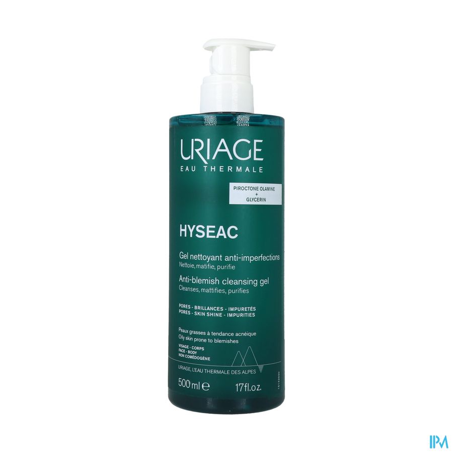 vignette URIAGE HYSEAC GEL NETTOYANT 500ML