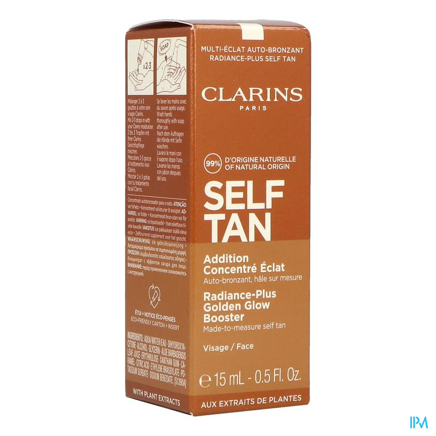 vignette Clarins Addition Concentre Eclat Visage 125ml