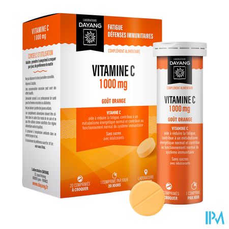 vignette Dayang Vitamine C 1000mg Comprime 20