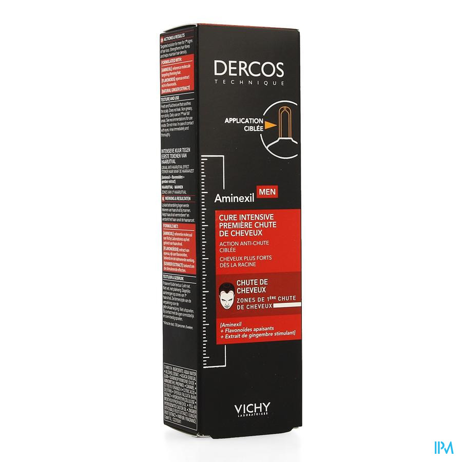 vignette Vichy Dercos Cure Ciblee Aminexil Men 36ml