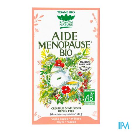 produit Romon Nature Complexes Aide Menopause Bio Infusette 1g6 20
