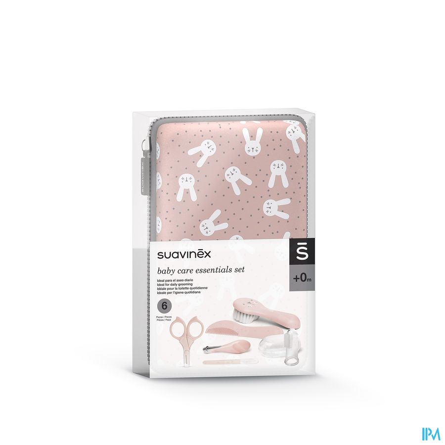 produit SUAVINEX TROUSSE DE TOILETTE HYGGE ROSE