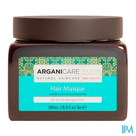 vignette Arganicare Masque Nourrissant Cheveux Secs Et Abimes 500ml