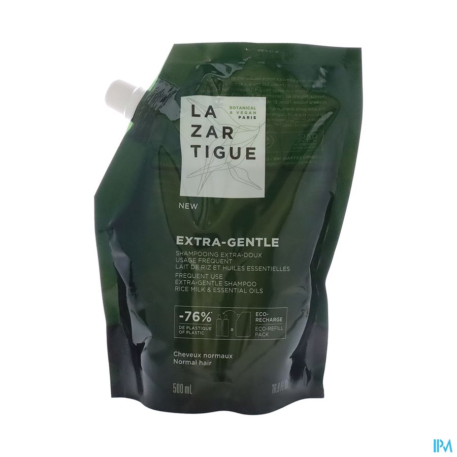 vignette LAZARTIGUE ECORECHARG EXTRA GENTLE 500ML