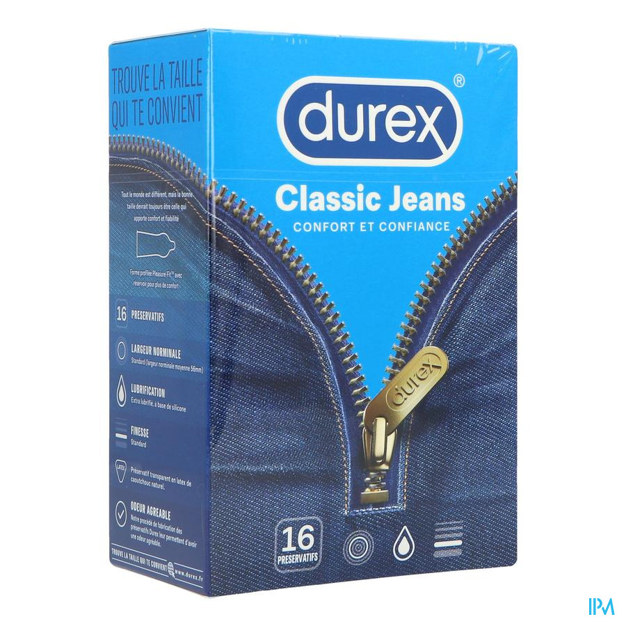 vignette Durex Classic Jeans Preservatif 16
