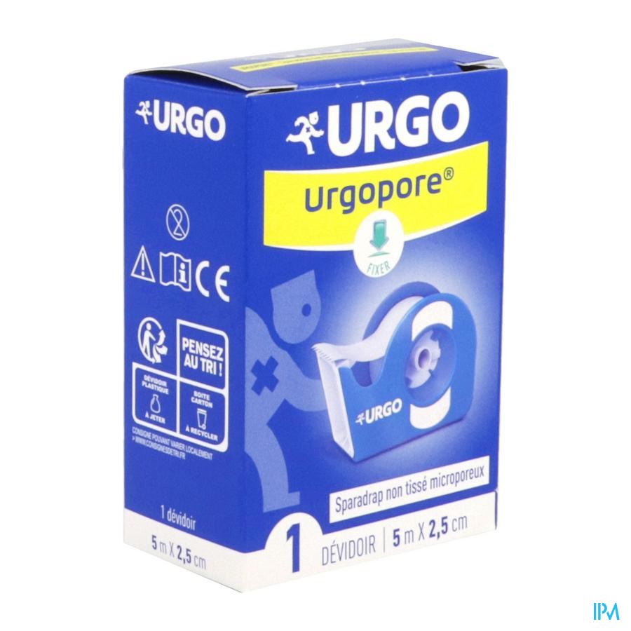 vignette Urgopore Sparadrap Non Tissee Microporeux 5m X 2cm5