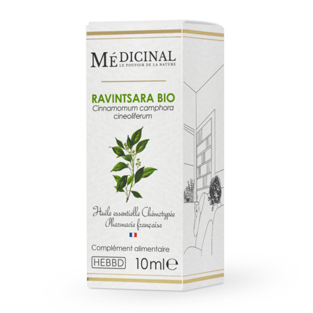 vignette MEDICINAL HE BIO RAVINTSARA 10ML
