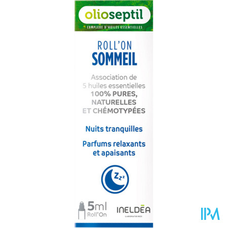 vignette Ineldea Olioseptil Roll On Sommeil 5ml