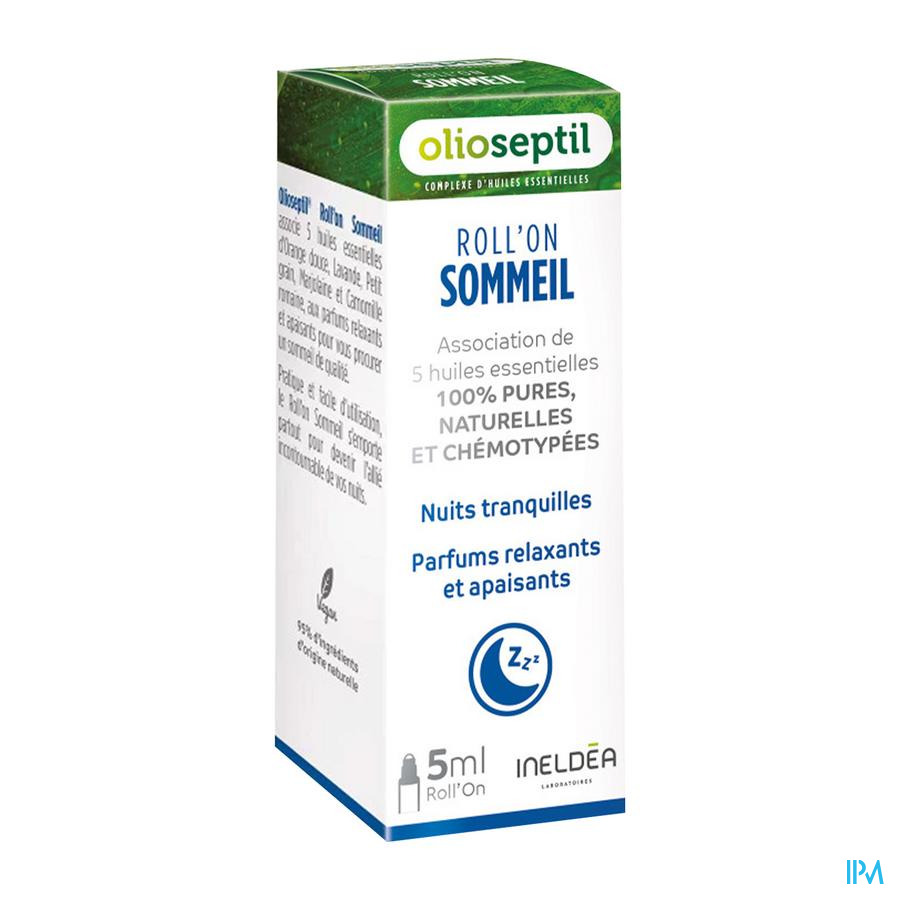 produit Ineldea Olioseptil Roll On Sommeil 5ml