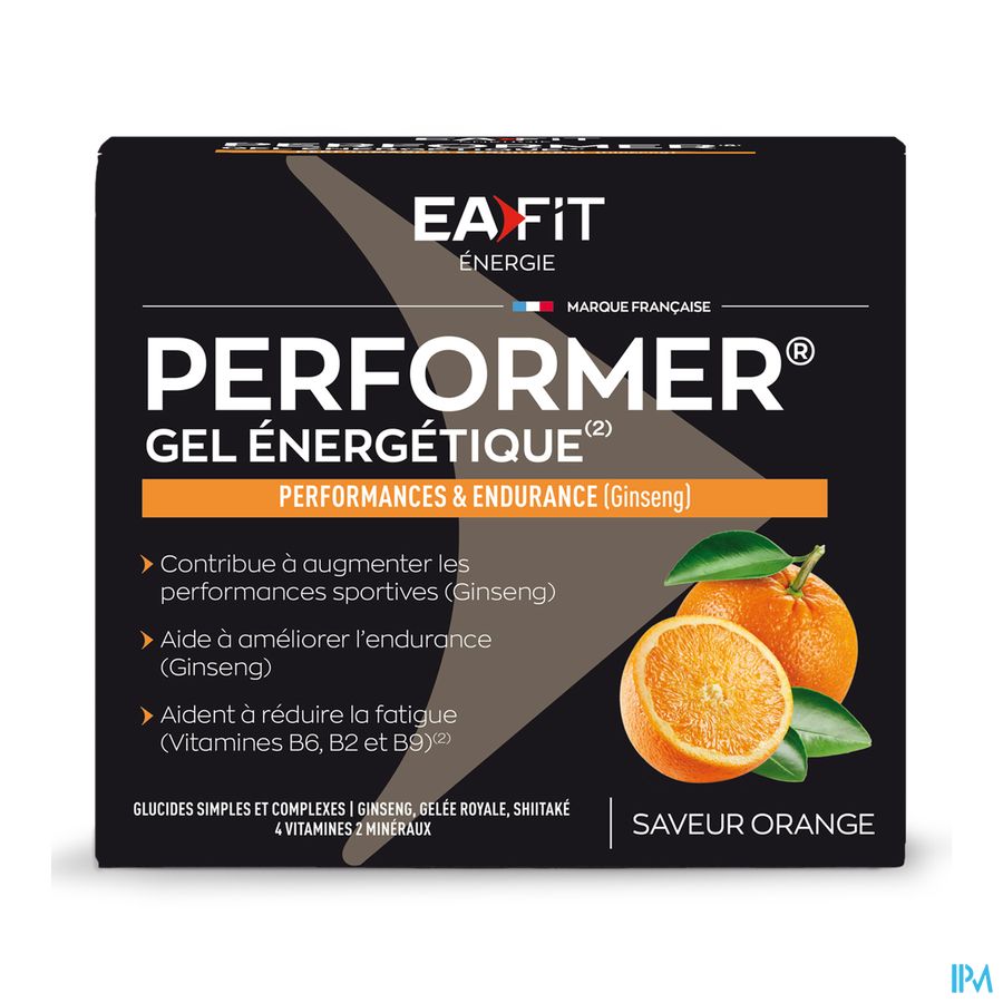 vignette Eafit Performer Gel Dosette Orange 25g X10