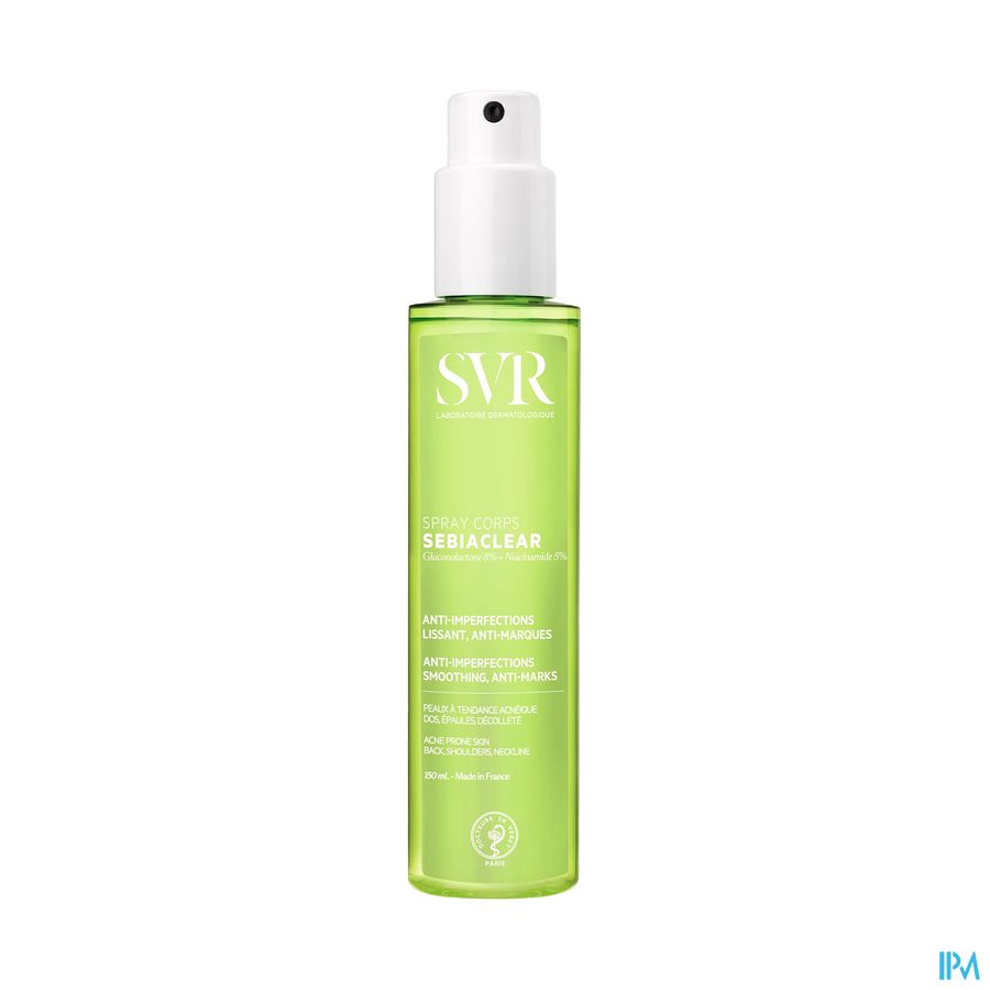 produit SVR SEBIACLEAR SPRAY CORPS 150ML