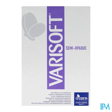 vignette Varisoft2 Semiopaque Mi Bas Pied Ouvert Normal Noir T2