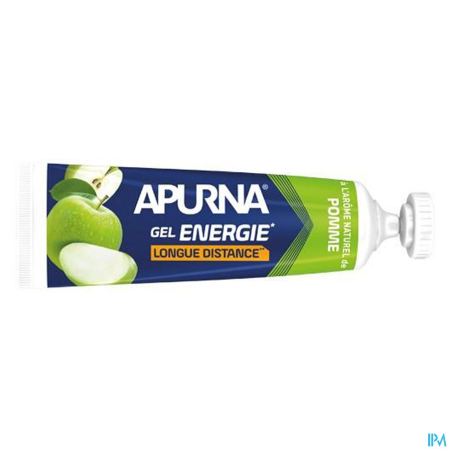 vignette Apurna Gel Energie Longue Distance Pomme Verte 35g
