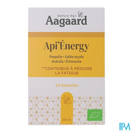 vignette Aagaard Api'energy Ampoules 10ml 10