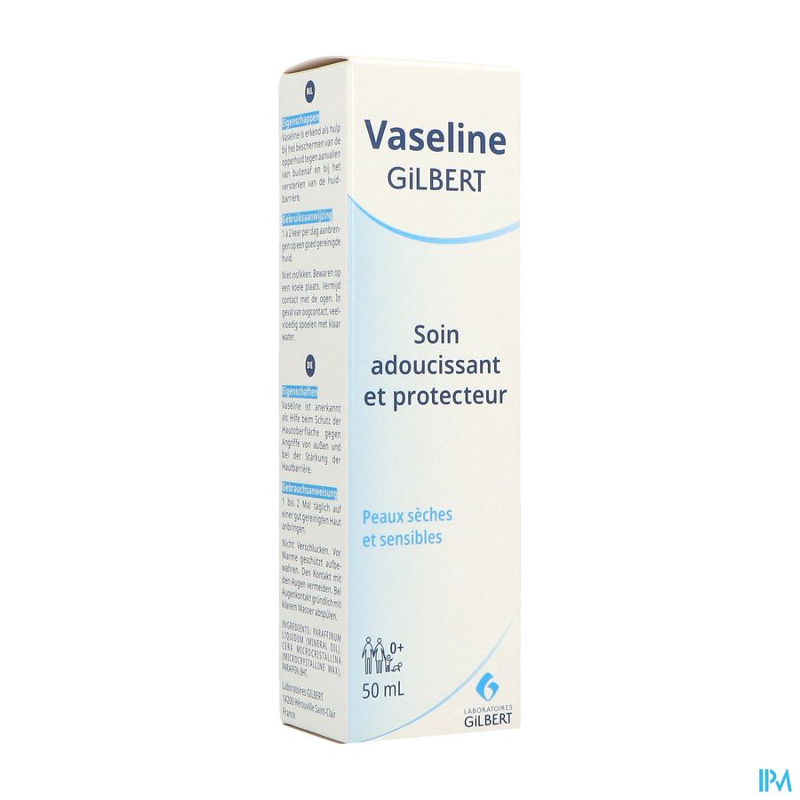vignette Gilbert Vaseline Blanche Tube 50ml