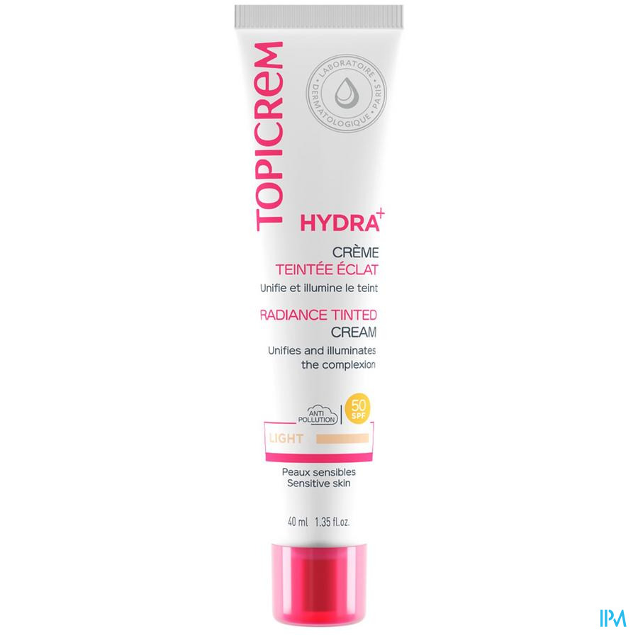 produit TOPICREM HYDRA+ CR TEINTEE CLAIRE 40ML