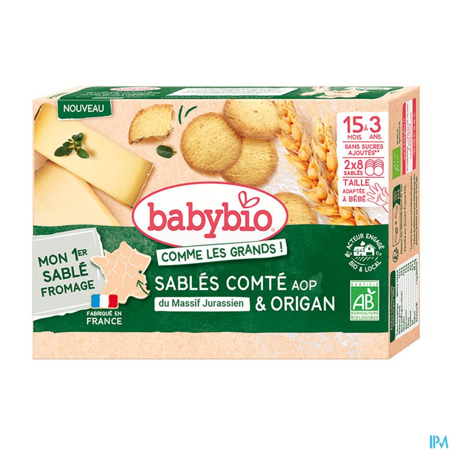 vignette BABYBIO SABLES COMTE 15M 72G
